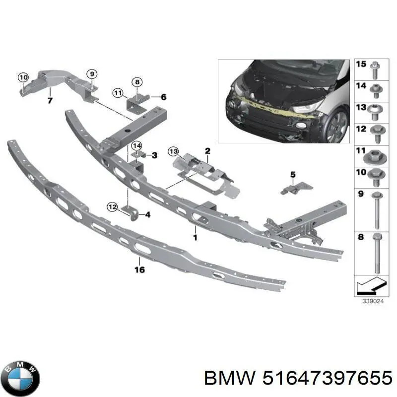  51647397655 BMW