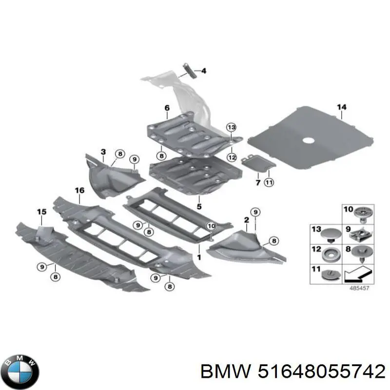  BMW 51648055742 ціна, від 52.68 USD