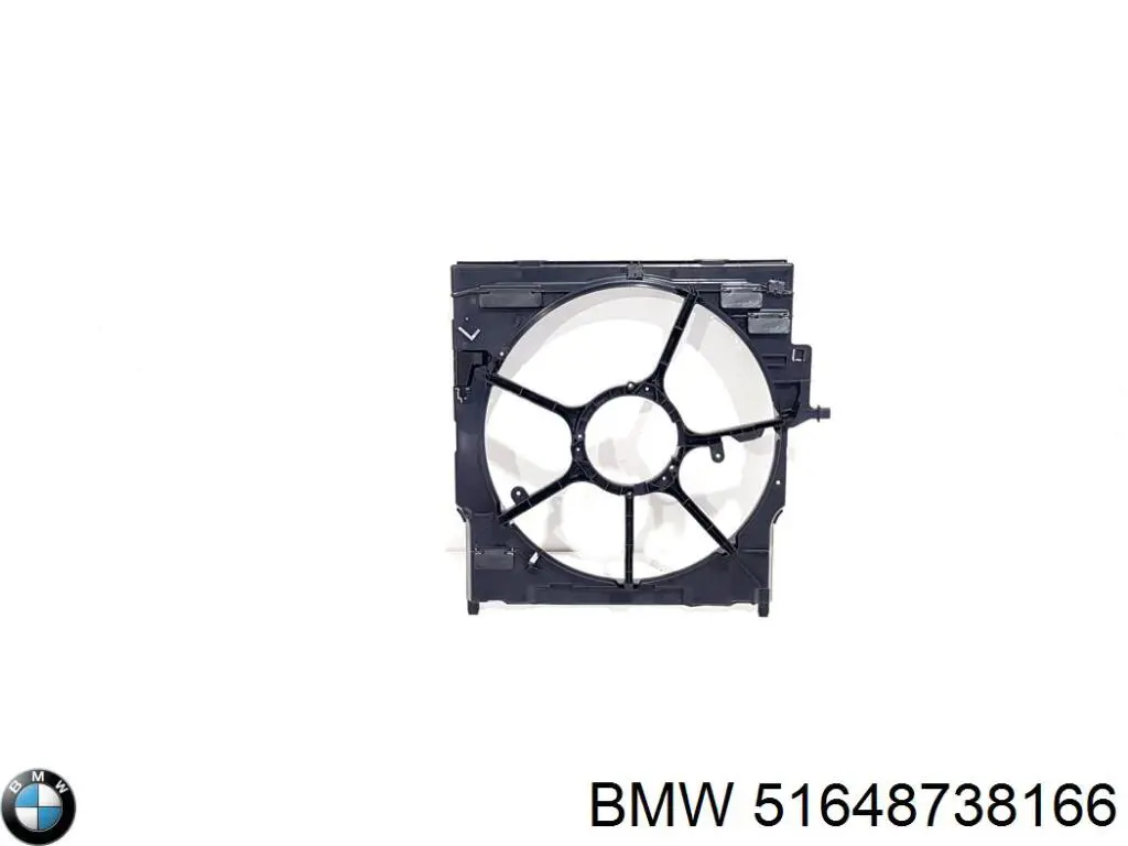51648738166 BMW повітропровід радіатора