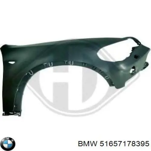Ліве переднє крило BMW 51657178395 ціна, від 145.72 USD