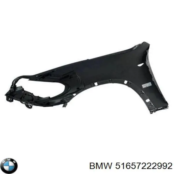 Крило переднє праве 51657222992 BMW