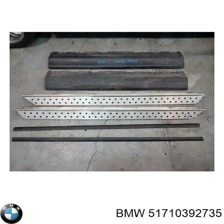 51710392735 BMW накладка зовнішня (молдинг порога, лівий)