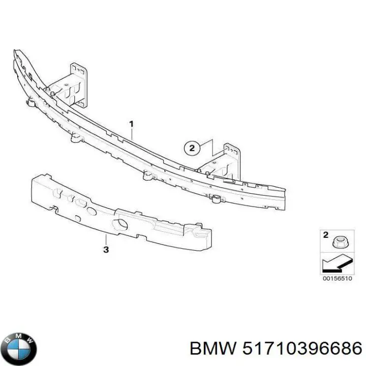  BMW 51710396686 ціна, від 1744.08 USD