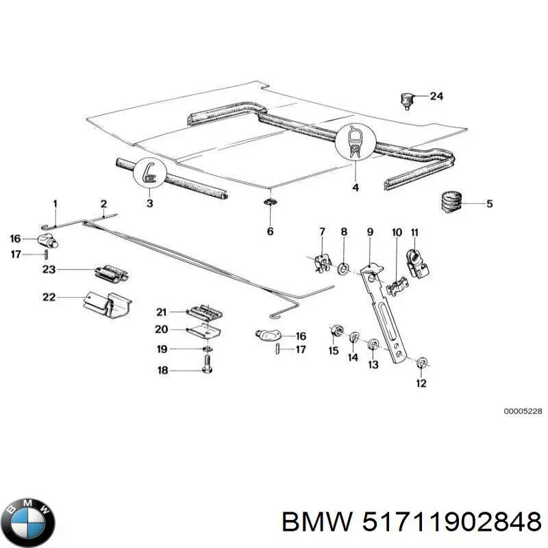  BMW 51711902848 ціна, від 83.81 USD