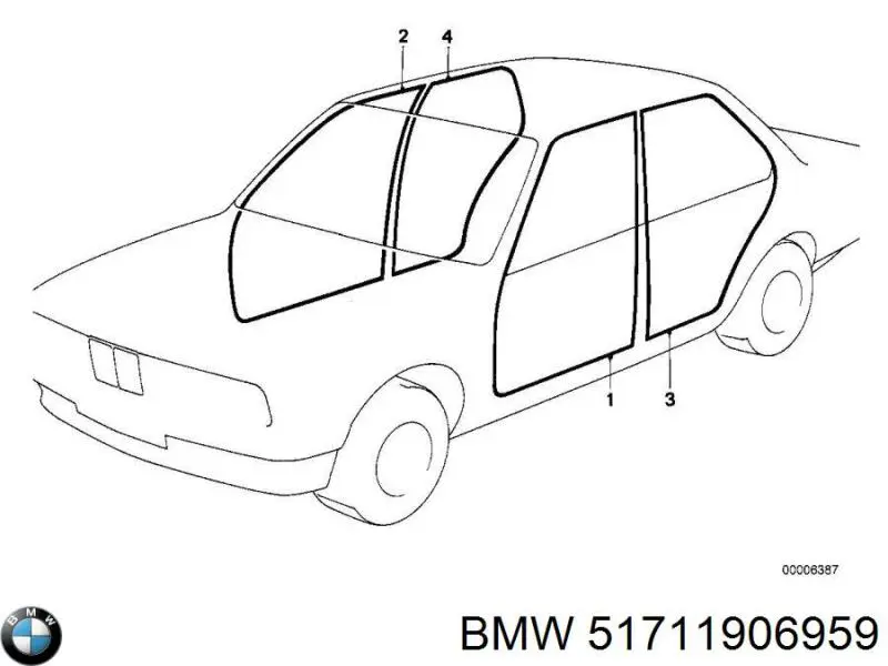 Купити 51711906959 BMW 