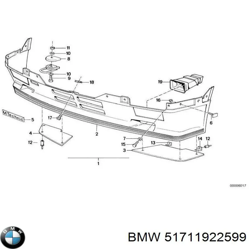  BMW 51711922599