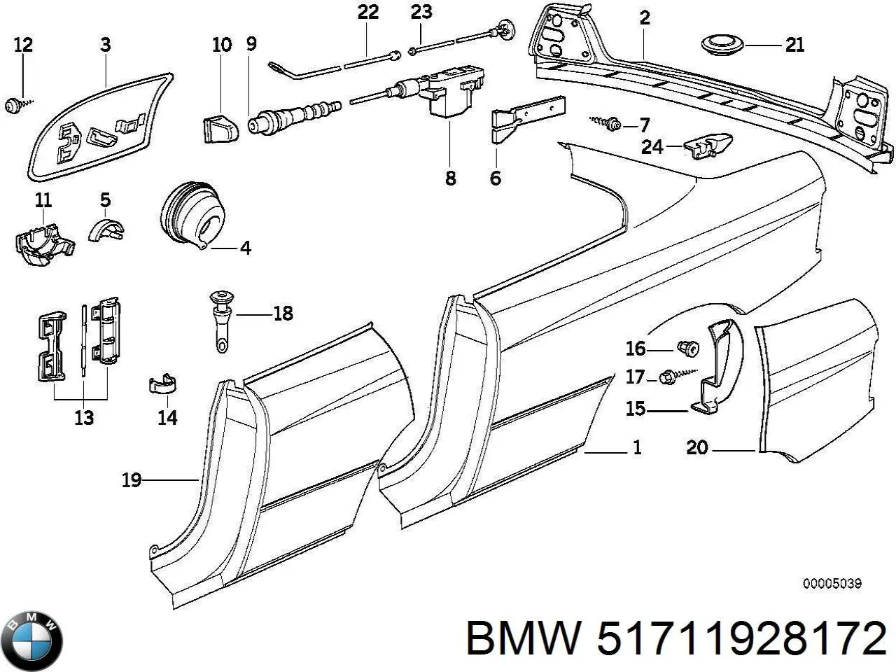 Купити 1928172 BMW 