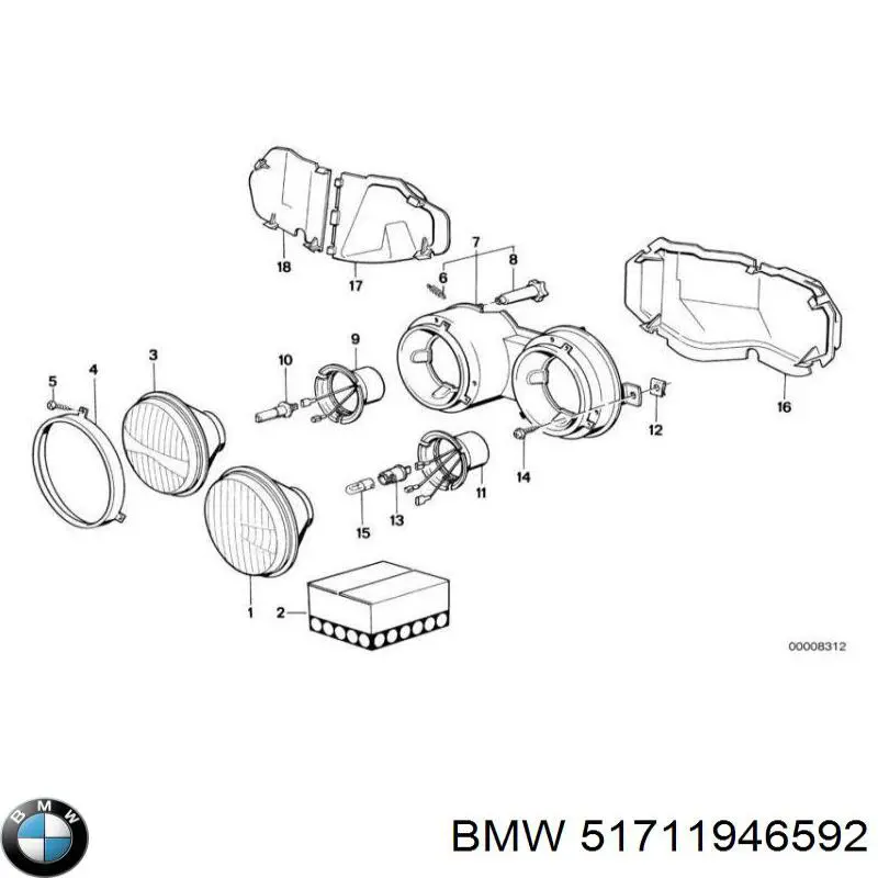 51711946592 BMW 