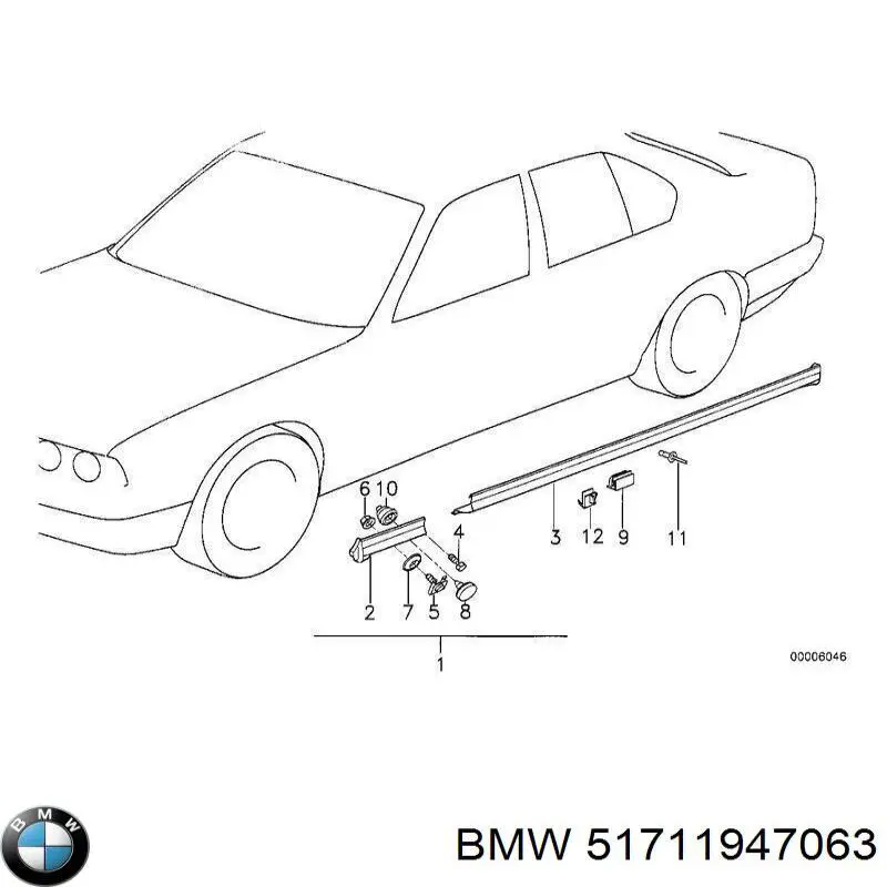  BMW 51711947063 ціна, від 146.70 USD