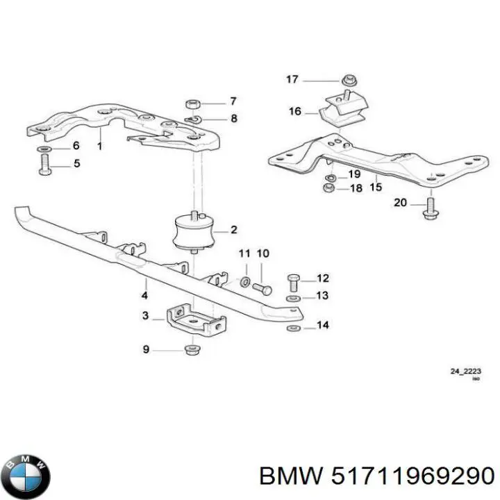 51711969290 BMW 