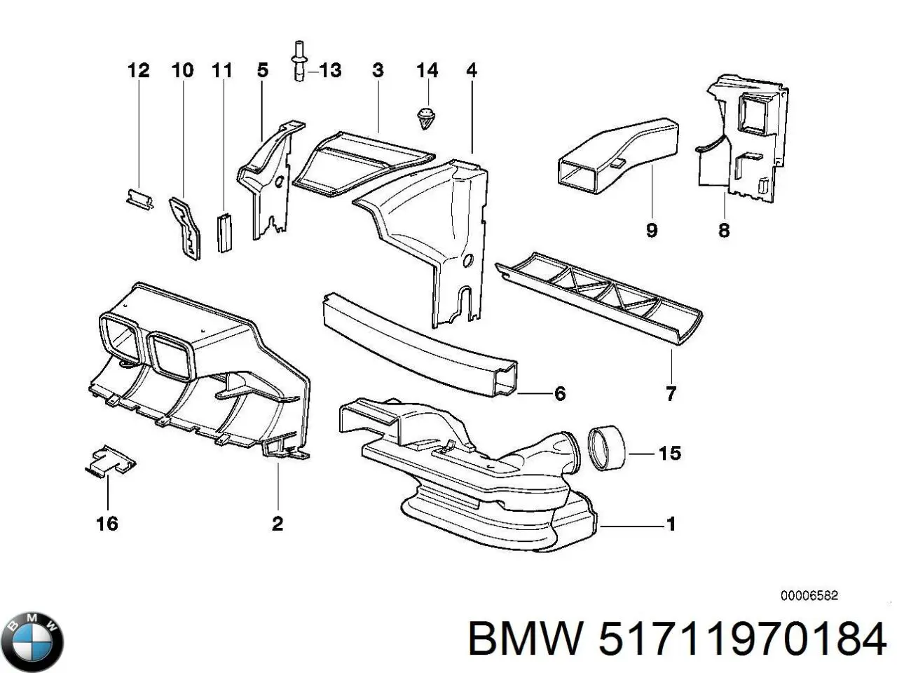 BMW 51711970184 ціна, від 354.19 USD