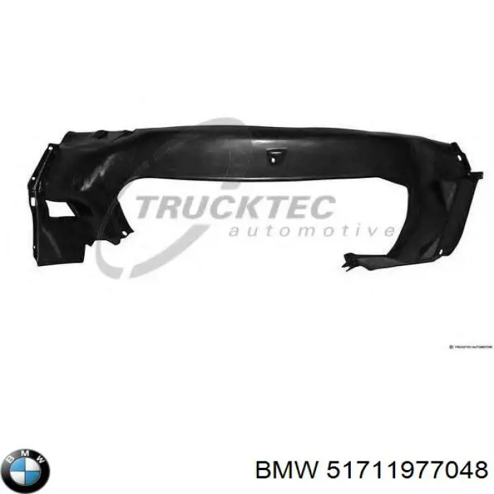 Подкрильнікі переднього крила, правий BMW 51711977048 ціна, від 15.64 USD