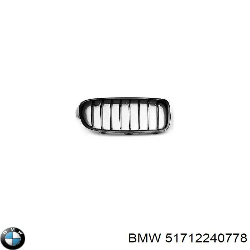 Купити 51712240778 BMW Решітка радіатора права