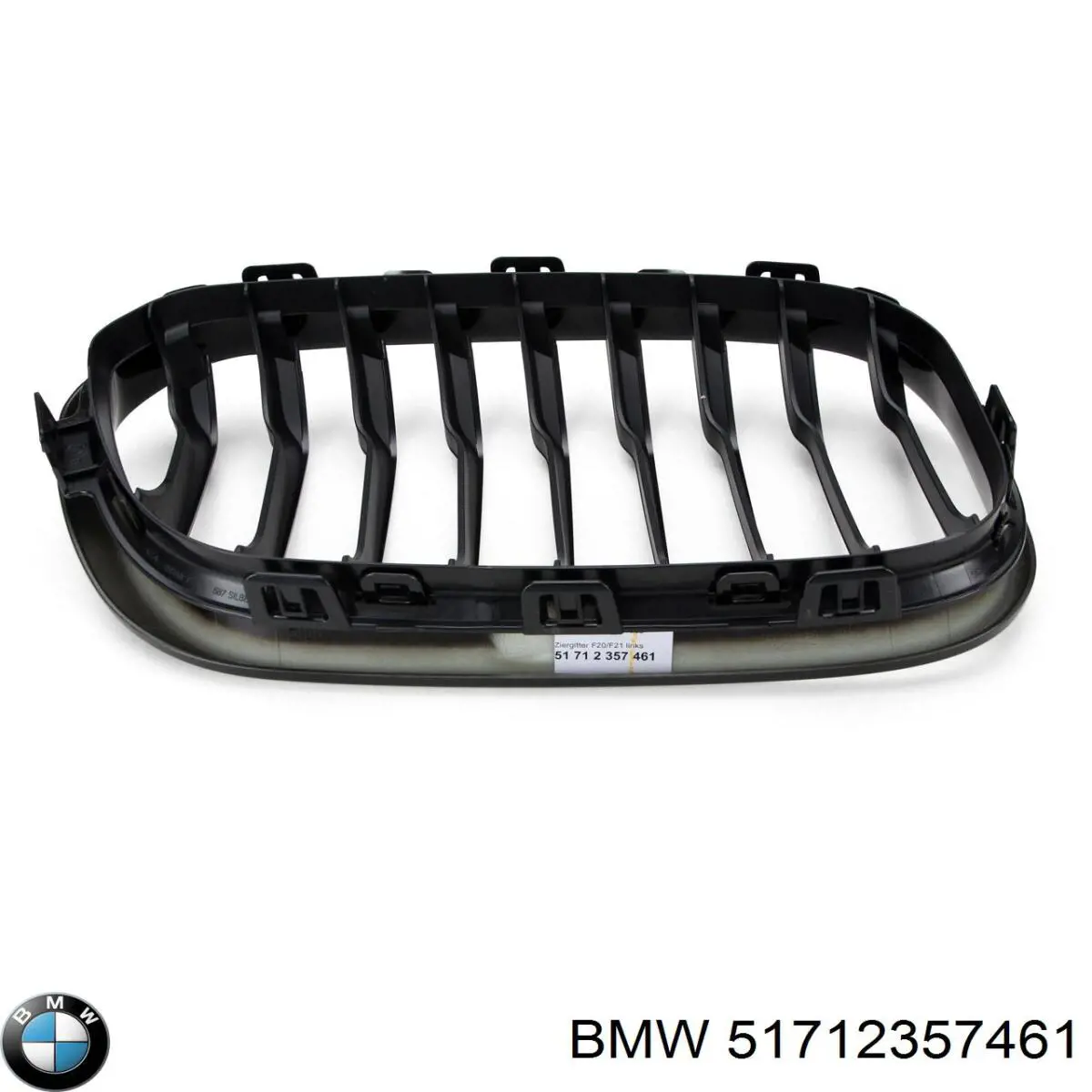Решітка радіатора ліва BMW 51712357461 ціна, від 50.47 USD