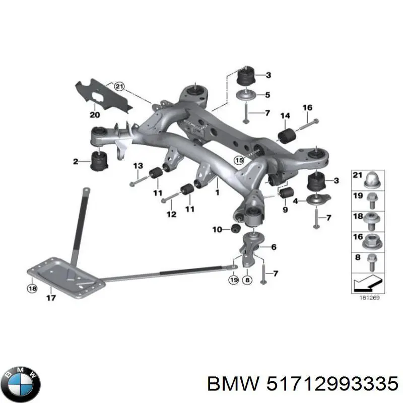 BMW 51712993335 ціна, від 97.53 USD