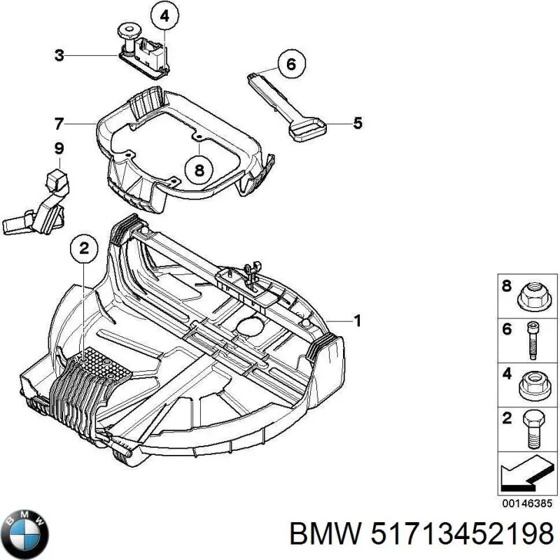  BMW 51713452198 ціна, від 11.40 USD