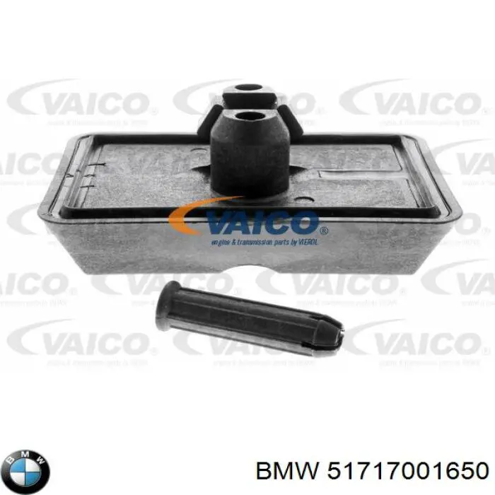 Подушка домкрата нижня, піддомкратники 51717001650 BMW