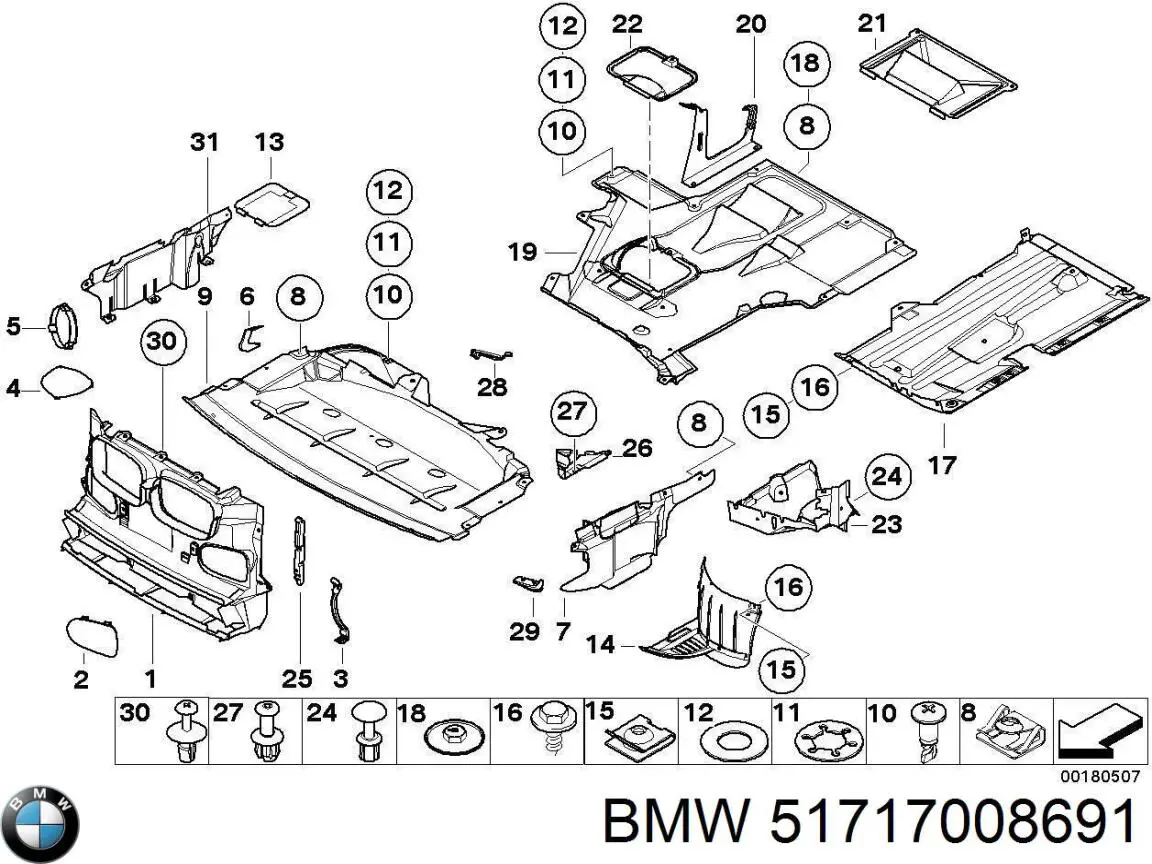 51717008691 BMW 