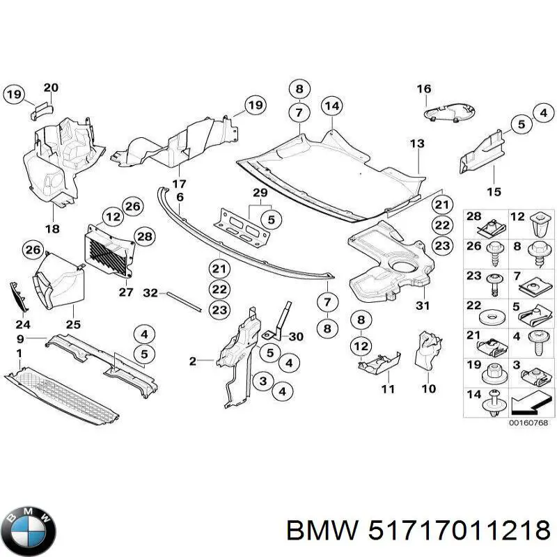  BMW 51717011218 ціна, від 26.22 USD
