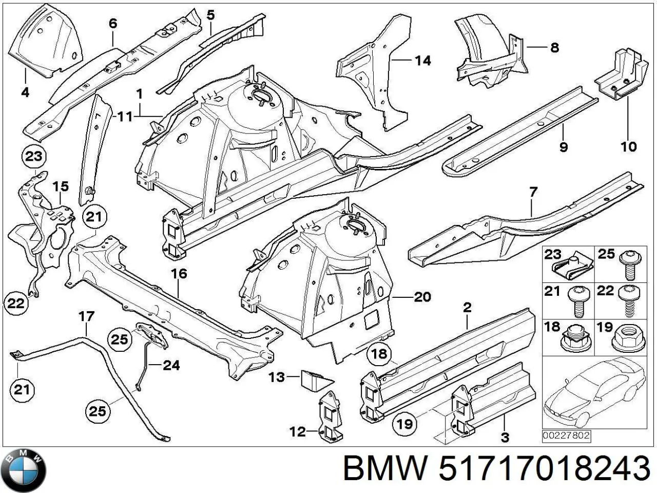 51717018243 BMW 