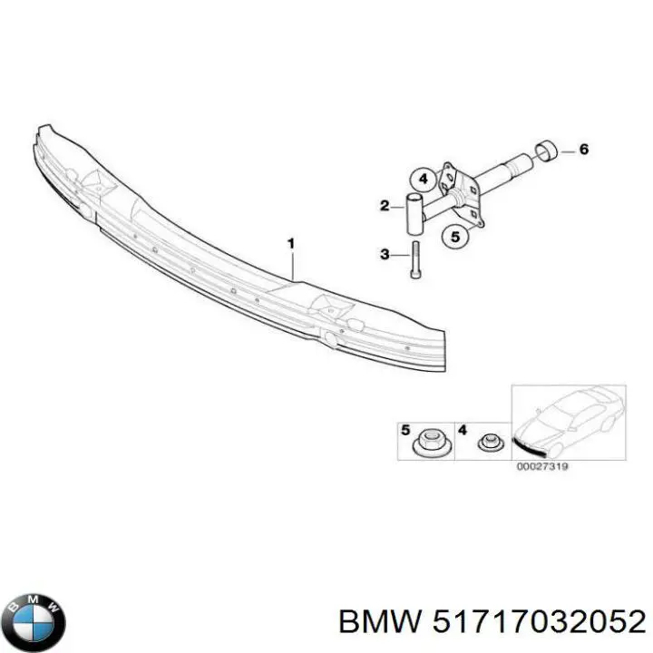Купити 51717032052 BMW 
