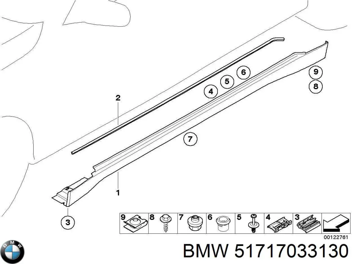  BMW 51717033130 ціна, від 69.21 USD