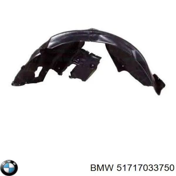 Подкрильнікі переднього крила, правий на BMW 5 (E60)