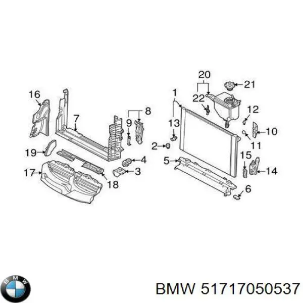  51717050537 BMW