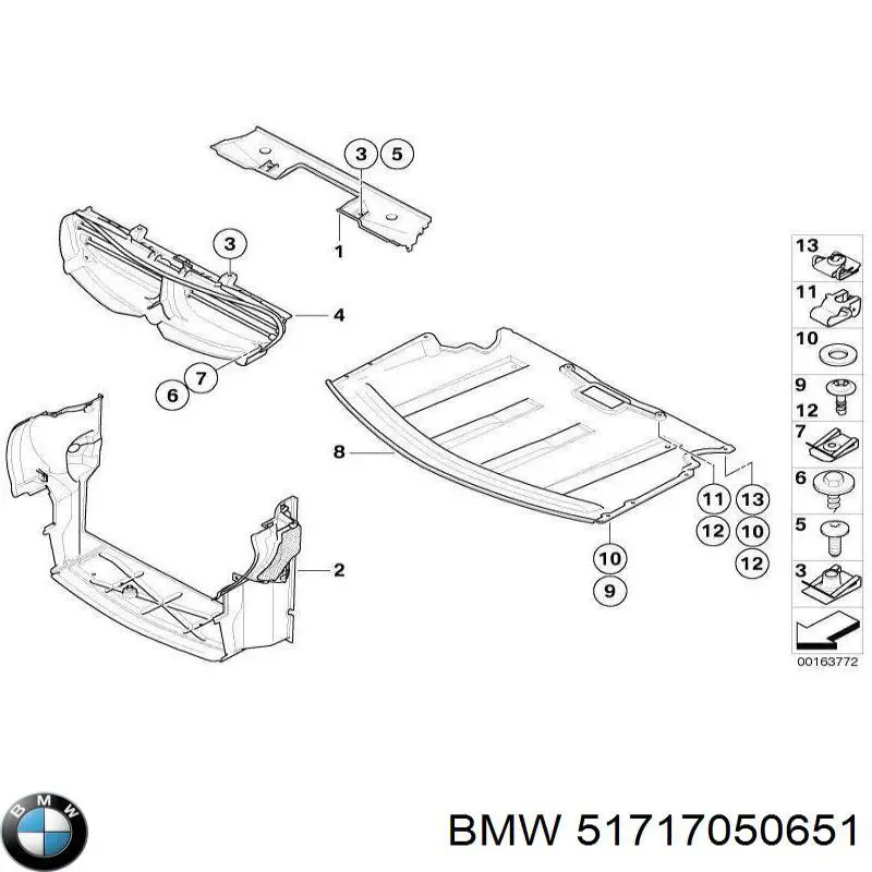  BMW 51717050651 ціна, від 15.20 USD