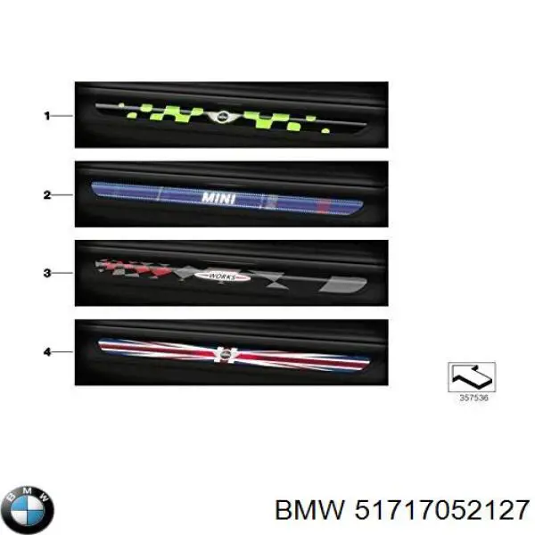  BMW 51717052127 ціна, від 62.26 USD