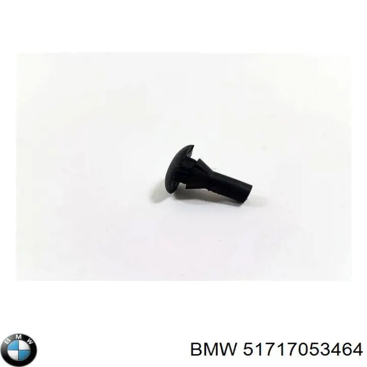 Купити 51717053464 BMW Пістон (кліп) кріплення накладок порогів
