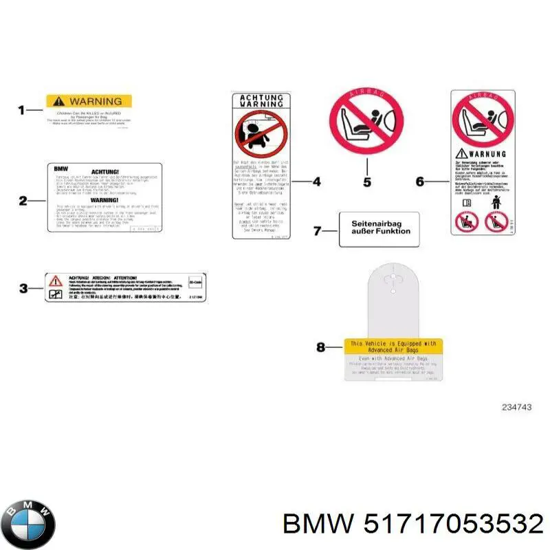  BMW 51717053532 ціна, від 33.55 USD