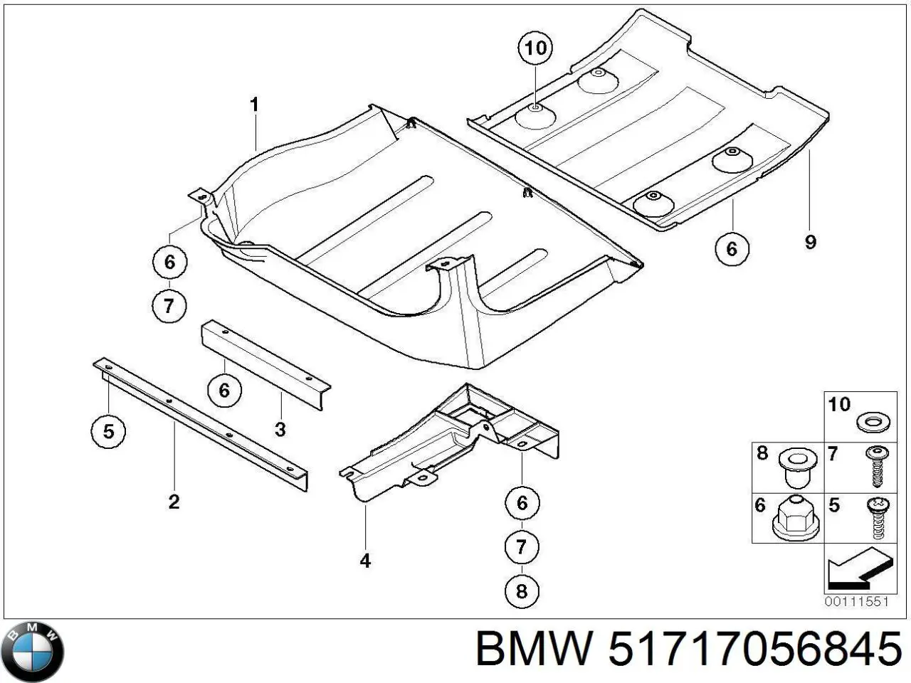 51717056845 BMW 