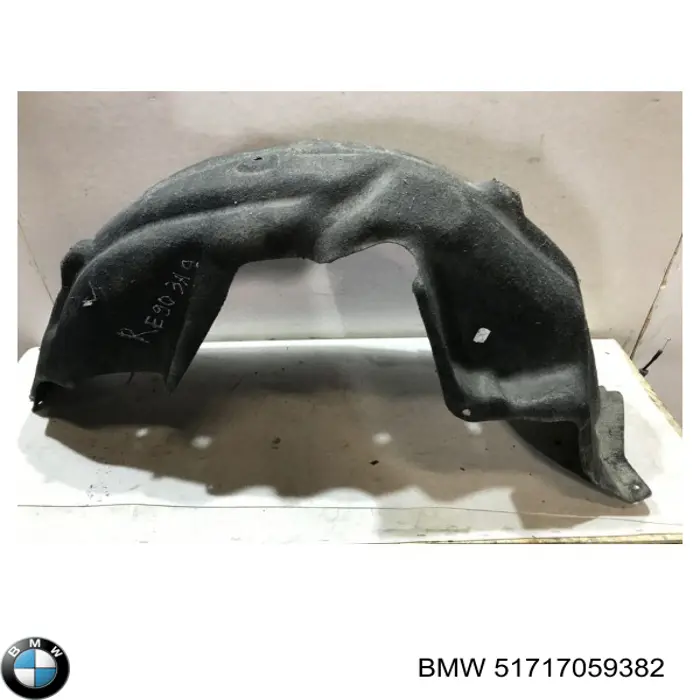 Підкрилок заднього крила, правий BMW 51717059382 ціна, від 36.55 USD