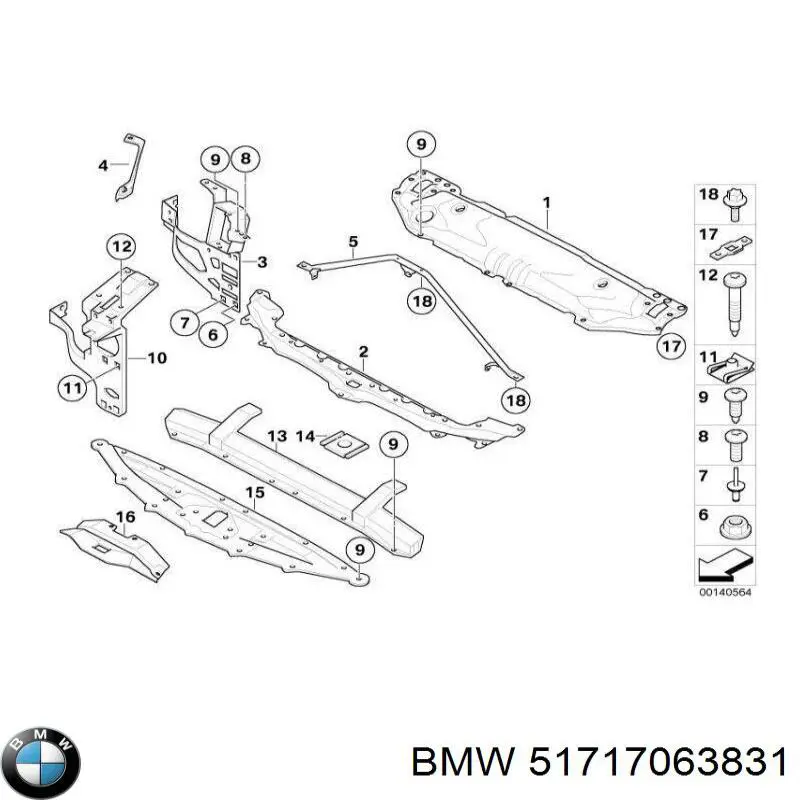 Купити 51717063831 BMW Болт гбц