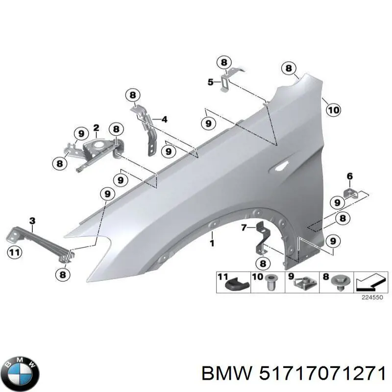  51717071271 BMW