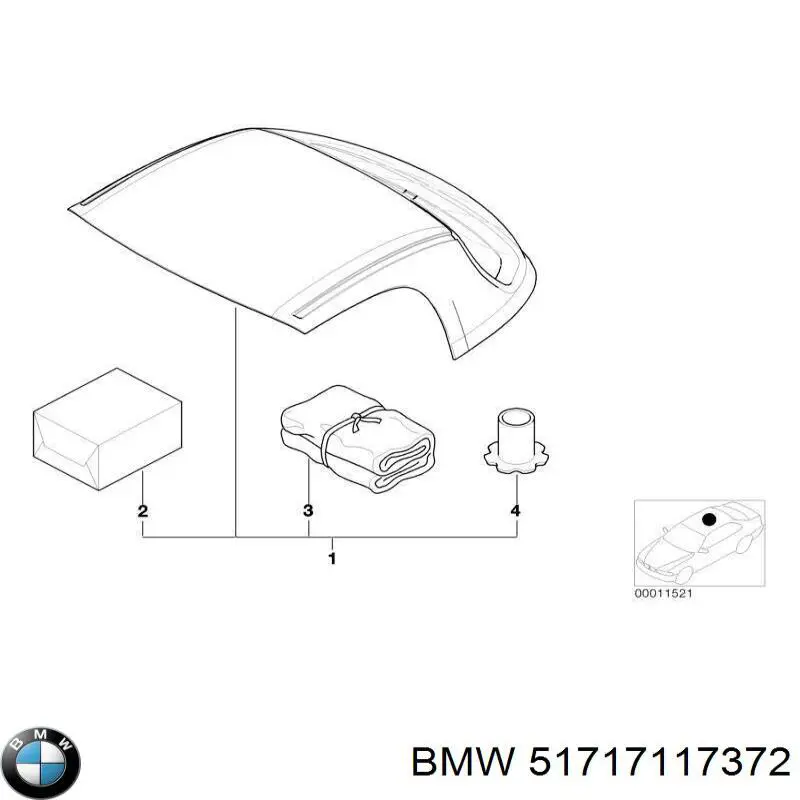 Купити 51717117372 BMW 