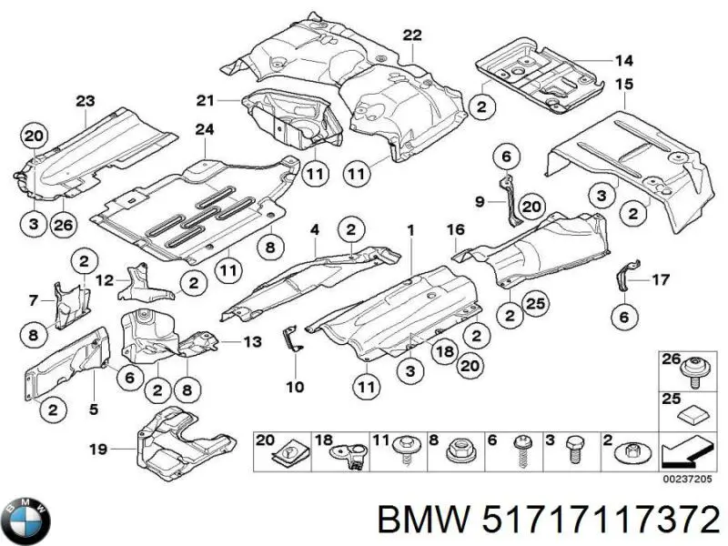 51717117372 BMW 