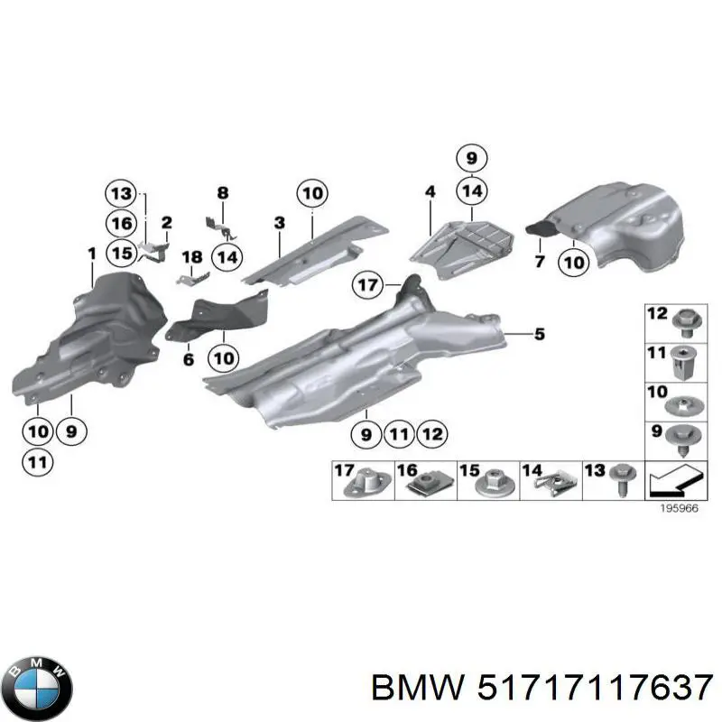  BMW 51717117637 ціна, від 42.23 USD