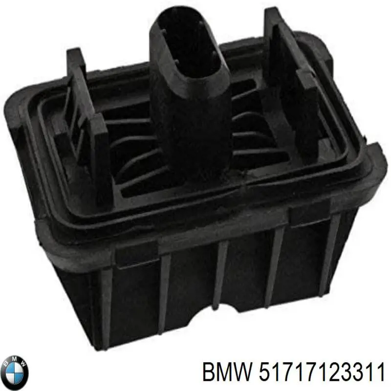 Подушка домкрата нижня, піддомкратники 51717123311 BMW