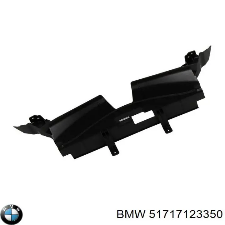 Повітропровід (дефлектор) радіатора, правий BMW 51717123350 ціна, від 22.10 USD