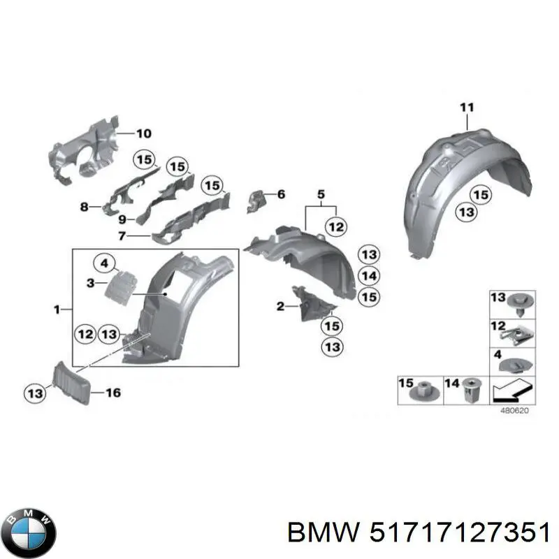  51717127351 BMW