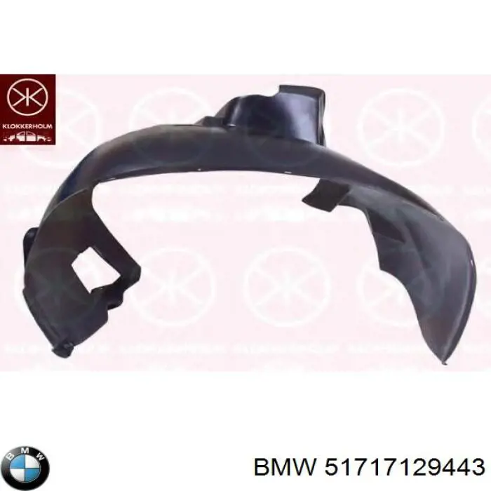 Підкрилок переднього крила, лівий 51717129443 BMW