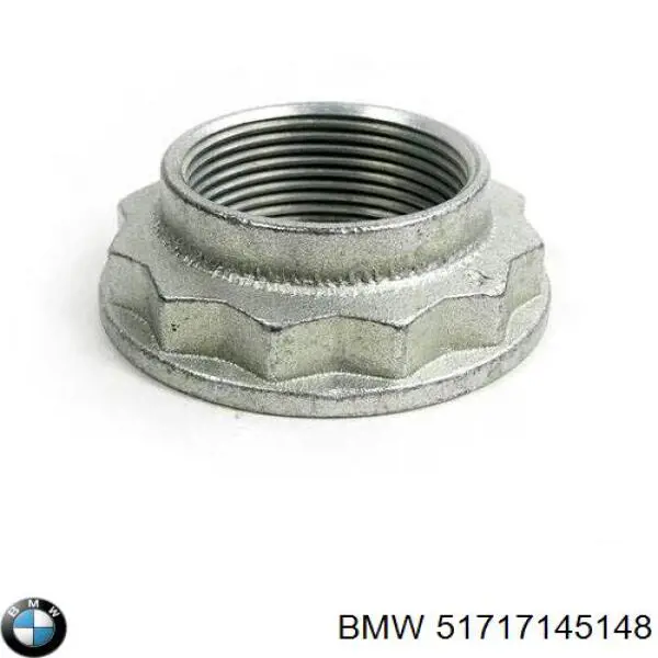 51717145148 BMW Пістон (кліп) кріплення підкрилки переднього крила