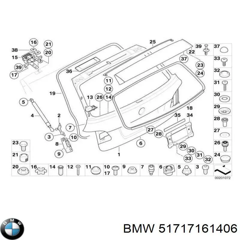  BMW 51717161406 ціна, від 59.53 USD
