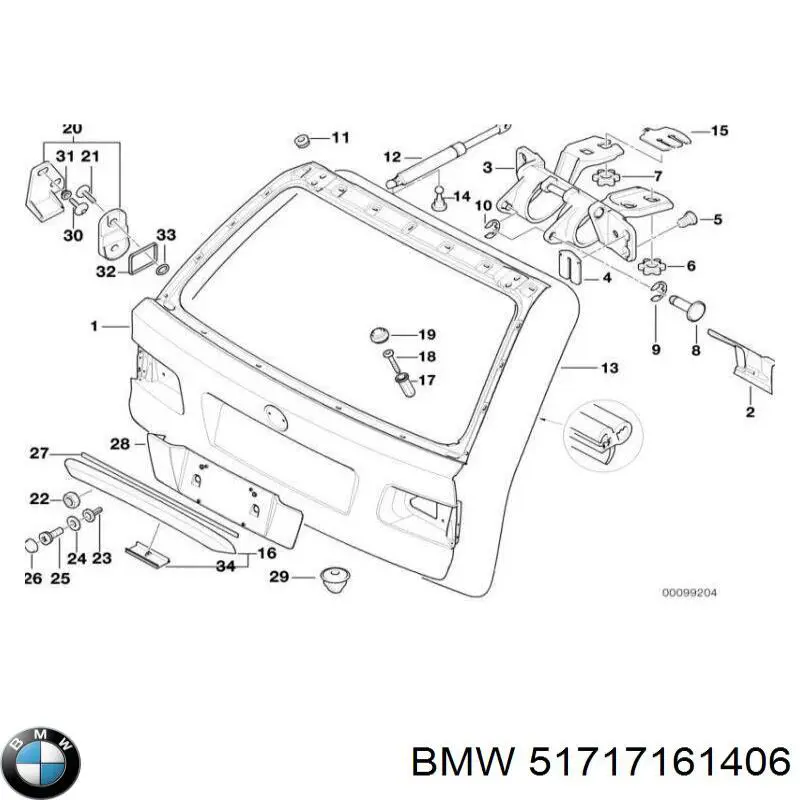 51717161406 BMW 