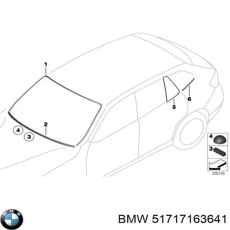  BMW 51717163641 ціна, від 25.33 USD