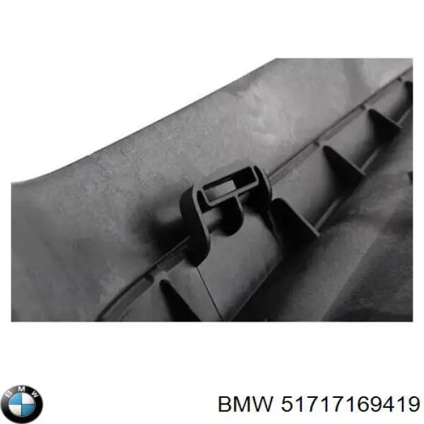 Захист двигуна, лівий на BMW X6 (E72)