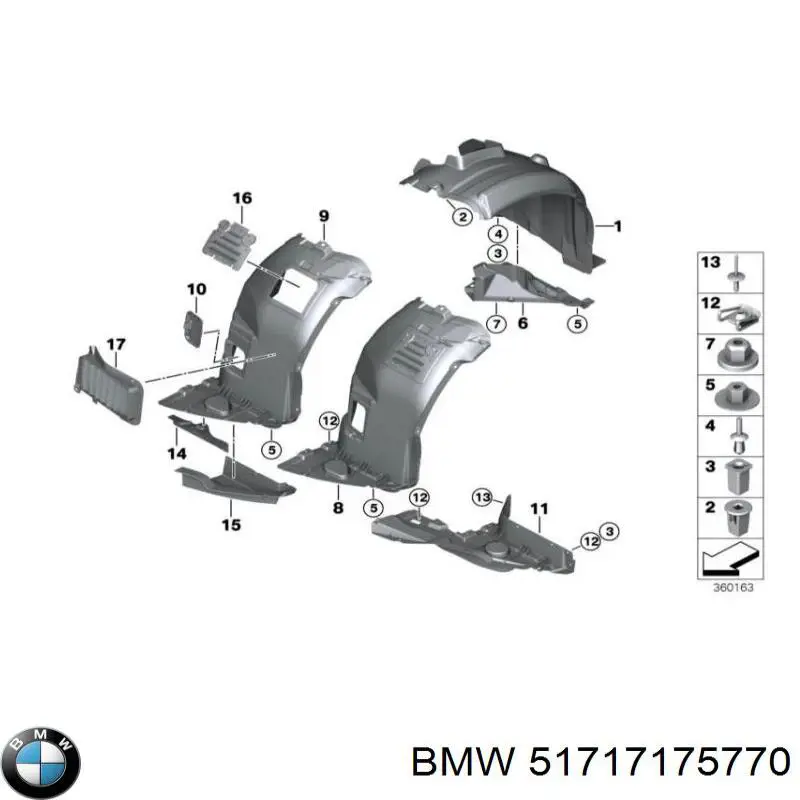 51717175770 BMW Пробка розширювального бачка