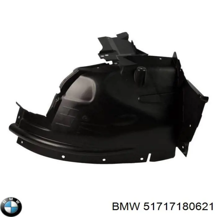 Підкрилок переднього крила, лівий задній BMW 51717180621 ціна, від 23.35 USD